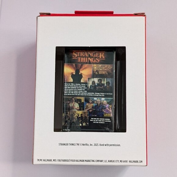Hallmark Stranger Things Christmas Ornament Retro VHS Tape Style - Picture 6 of 12